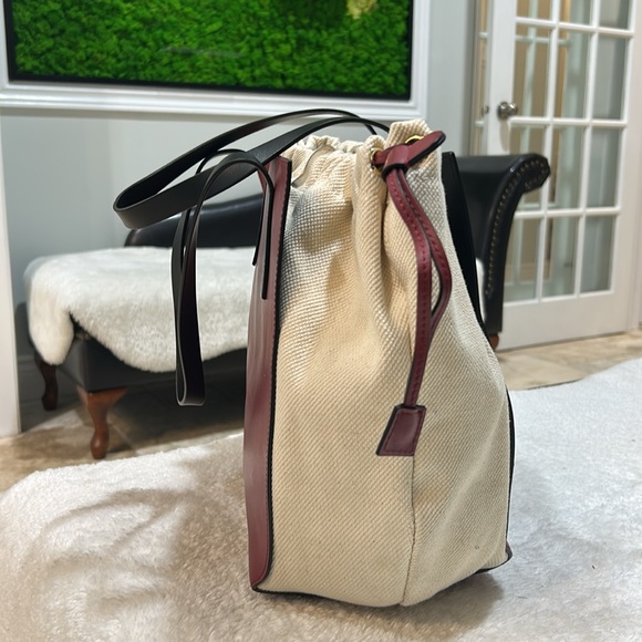 MARNI Gusset Leather Shoulder Bag - Picture 2 of 15